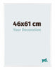 Kent Aluminium Fotokader 46x61cm Wit Hoogglans Voorzijde Maat | Yourdecoration.be