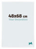Kent Aluminium Fotokader 48x68cm Wit Hoogglans Voorzijde Maat | Yourdecoration.be