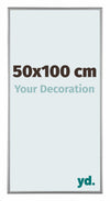 Kent Aluminium Fotokader 50x100cm Platina Voorzijde Maat | Yourdecoration.be