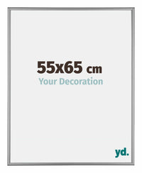 Kent Aluminium Fotokader 55x65cm Platina Voorzijde Maat | Yourdecoration.be