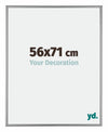 Kent Aluminium Fotokader 56x71cm Platina Voorzijde Maat | Yourdecoration.be