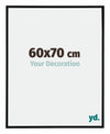 Kent Aluminium Fotokader 60x70cm Zwart Mat Voorzijde Maat | Yourdecoration.be