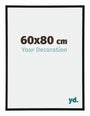 Kent Aluminium Fotokader 60x80cm Zwart Mat Voorzijde Maat | Yourdecoration.be