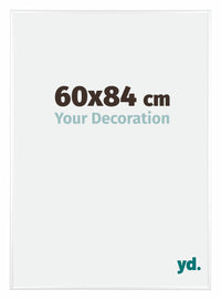 Kent Aluminium Fotokader 60x84cm Wit Hoogglans Voorzijde Maat | Yourdecoration.be