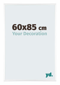 Kent Aluminium Fotokader 60x85cm Wit Hoogglans Voorzijde Maat | Yourdecoration.be