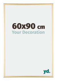 Kent Aluminium Fotokader 60x90cm Goud Voorzijde Maat | Yourdecoration.be