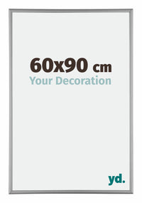Kent Aluminium Fotokader 60x90cm Platina Voorzijde Maat | Yourdecoration.be