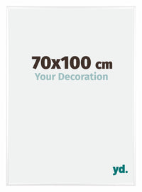Kent Aluminium Fotokader 70x100cm Wit Hoogglans Voorzijde Maat | Yourdecoration.be