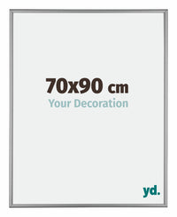Kent Aluminium Fotokader 70x90cm Platina Voorzijde Maat | Yourdecoration.be