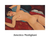 Kunstdruk Amedeo Modigliani Liegender Akt l 50x40cm AMO 2000 PGM | Yourdecoration.be