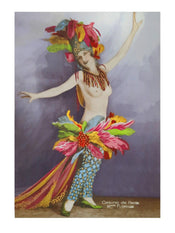 Kunstdruk - Casino de Paris Mlle Florisse 30x40cm