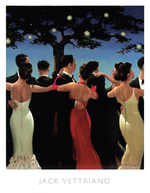 Kunstdruk Jack Vettriano Waltzers 1 60x80cm JKV 56 | Yourdecoration.be