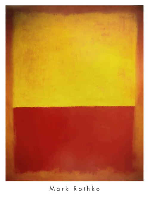 Kunstdruk Mark Rothko No 12 1954 71x94cm MKR 813 | Yourdecoration.be