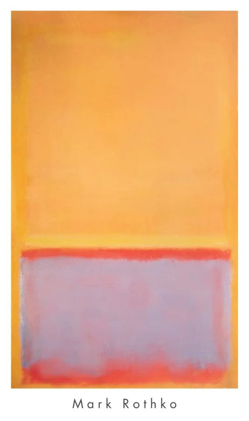 Kunstdruk Mark Rothko Untitled 1954 57x96 5cm MKR 820 | Yourdecoration.be