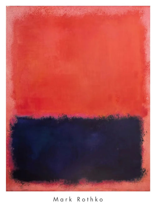 Kunstdruk Mark Rothko Untitled 1960 61 66x89cm MKR 819 | Yourdecoration.be