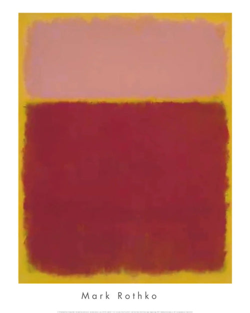 Kunstdruk Mark Rothko Untitled No 17 1961 61x76cm MKR 957 | Yourdecoration.be