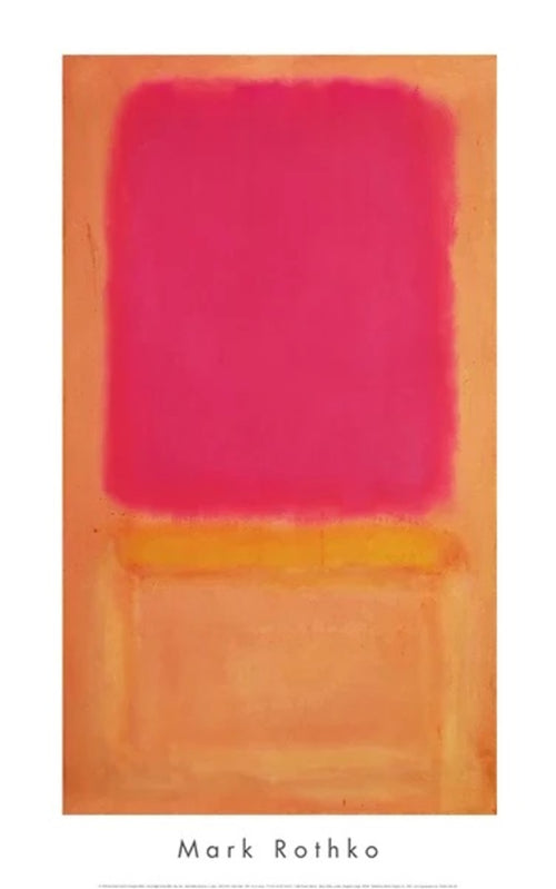 Kunstdruk Mark Rothko Violet Center 1954 xcm MKR 954 | Yourdecoration.be