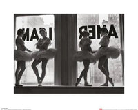 Kunstdruk Time Life Ballet Dancers In Window 50x40cm Pyramid PPR43063 | Yourdecoration.be