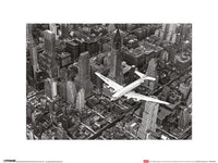 Kunstdruk Time Life Dc 4 Over Manhattan 40x30cm Pyramid PPR44038 | Yourdecoration.be