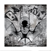 Kunstdruk Wb100 Batman Hater Of Crime 40x40cm Pyramid PPR55139 | Yourdecoration.be