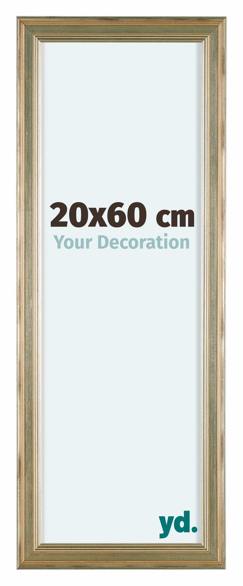 Lincoln Houten Fotokader 20x60cm Zilver Voorzijde Maat | Yourdecoration.be