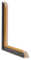 Lincoln Houten Fotokader 30x60cm Zwart Goud Doorsnede | Yourdecoration.be