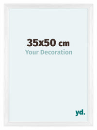 Lincoln Houten Fotokader 35x50cm Wit Voorzijde Maat | Yourdecoration.be