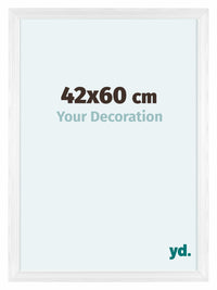 Lincoln Houten Fotokader 42x60cm Wit Voorzijde Maat | Yourdecoration.be