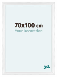 Lincoln Houten Fotokader 70x100cm Wit Voorzijde Maat | Yourdecoration.be