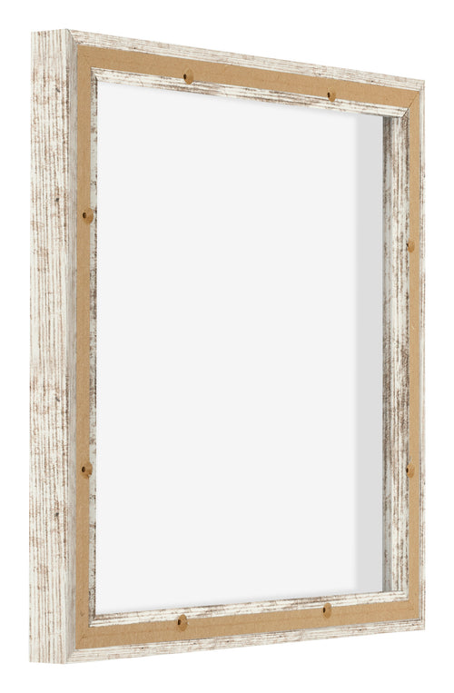 Lyon MDF Baklijst 1 1 Wit Vintage Achterzijde Schuin | Yourdecoration.be