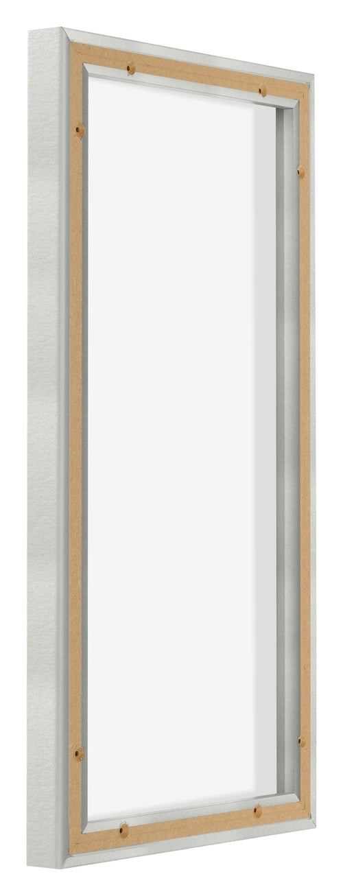 Lyon MDF Baklijst 1 2 Zilver Mat Achterzijde Schuin | Yourdecoration.be