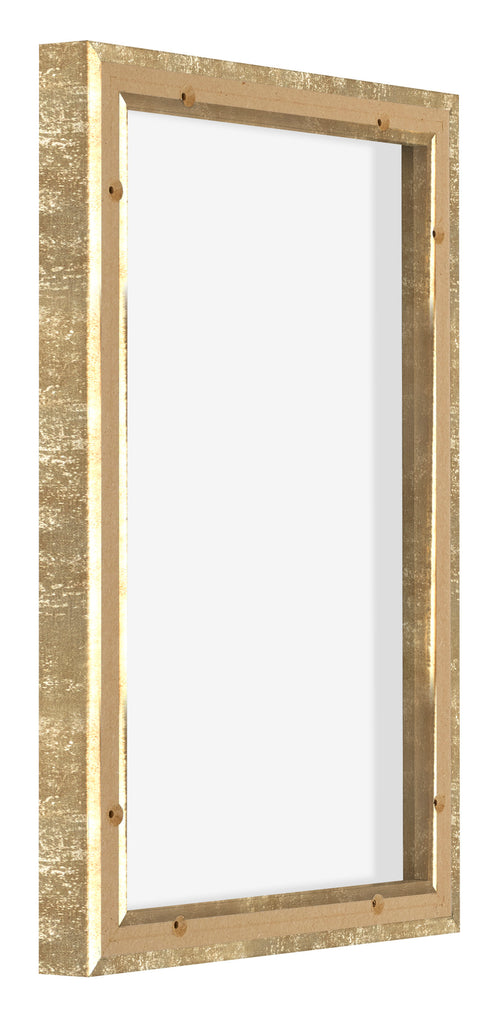Lyon MDF Baklijst 2 3 Goud Antiek Achterzijde Schuin | Yourdecoration.be