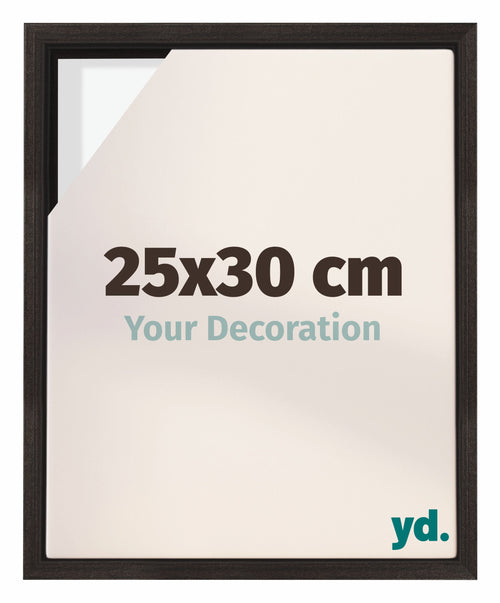 Lyon MDF Baklijst 25x30cm Donker Eiken Voorzijde Maat | Yourdecoration.be