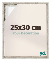 Lyon MDF Baklijst 25x30cm Wit Vintage Voorzijde Maat | Yourdecoration.be