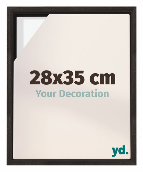 Lyon MDF Baklijst 28x35cm Donker Eiken Voorzijde Maat | Yourdecoration.be