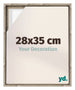 Lyon MDF Baklijst 28x35cm Sonoma Eiken Voorzijde Maat | Yourdecoration.be