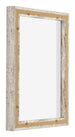 Lyon MDF Baklijst 3 4 Wit Vintage Achterzijde Schuin | Yourdecoration.be