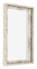 Lyon MDF Baklijst 3 4 Wit Vintage Voorzijde Schuin | Yourdecoration.be
