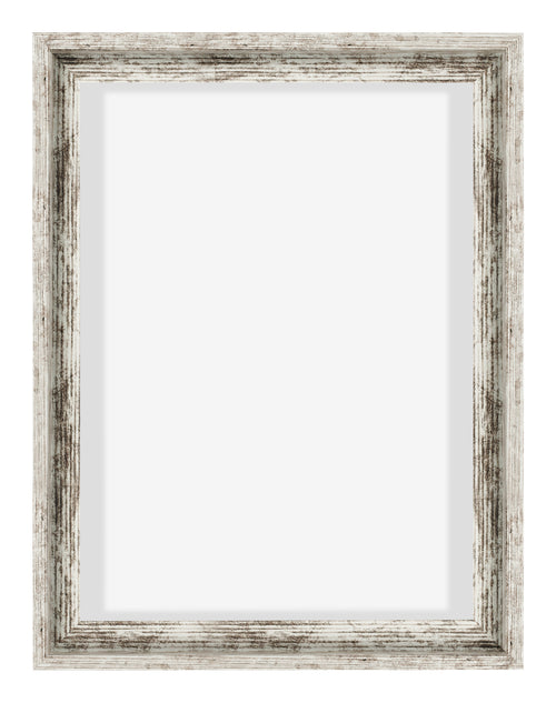 Lyon MDF Baklijst 3 4 Wit Vintage Voorzijde | Yourdecoration.be