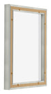 Lyon MDF Baklijst 3 4 Zilver Mat Achterzijde Schuin | Yourdecoration.be