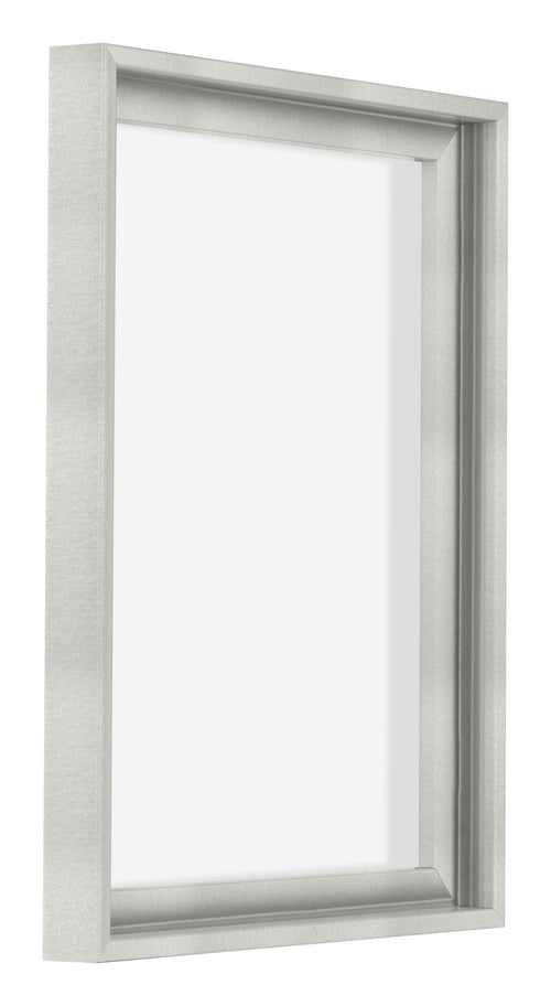 Lyon MDF Baklijst 3 4 Zilver Mat Voorzijde Schuin | Yourdecoration.be