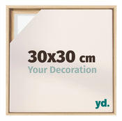 Lyon MDF Baklijst 30x30cm Beuken Voorzijde Maat | Yourdecoration.be