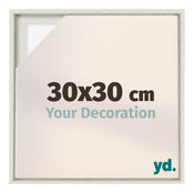 Lyon MDF Baklijst 30x30cm White Wash Voorzijde Maat | Yourdecoration.be