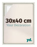 Lyon MDF Baklijst 30x40cm White Wash Voorzijde Maat | Yourdecoration.be