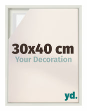Lyon MDF Baklijst 30x40cm Wit Mat Voorzijde Maat | Yourdecoration.be