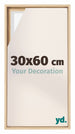 Lyon MDF Baklijst 30x60cm Beuken Voorzijde Maat | Yourdecoration.be