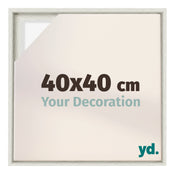 Lyon MDF Baklijst 40x40cm White Wash Voorzijde Maat | Yourdecoration.be