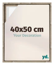 Lyon MDF Baklijst 40x50cm Sonoma Eiken Voorzijde Maat | Yourdecoration.be