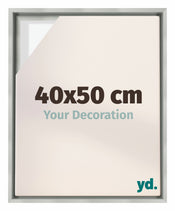 Lyon MDF Baklijst 40x50cm Zilver Mat Voorzijde Maat | Yourdecoration.be