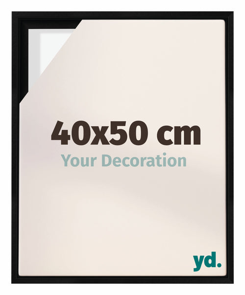 Lyon MDF Baklijst 40x50cm Zwart Mat Voorzijde Maat | Yourdecoration.be